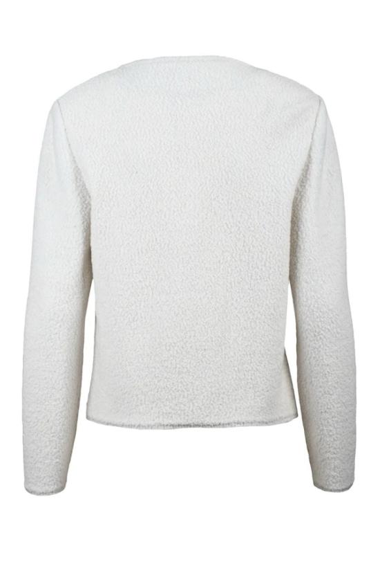  안토니오발렌티 자켓 크루넥 울 재킷 - 화이트 - ANTONINO VALENTI