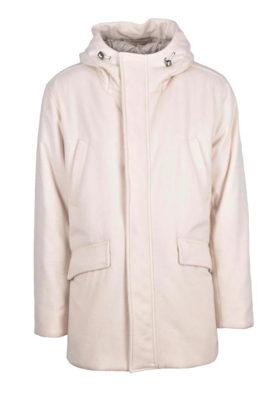  에르노 자켓 캐시미어 오버코트와 후드