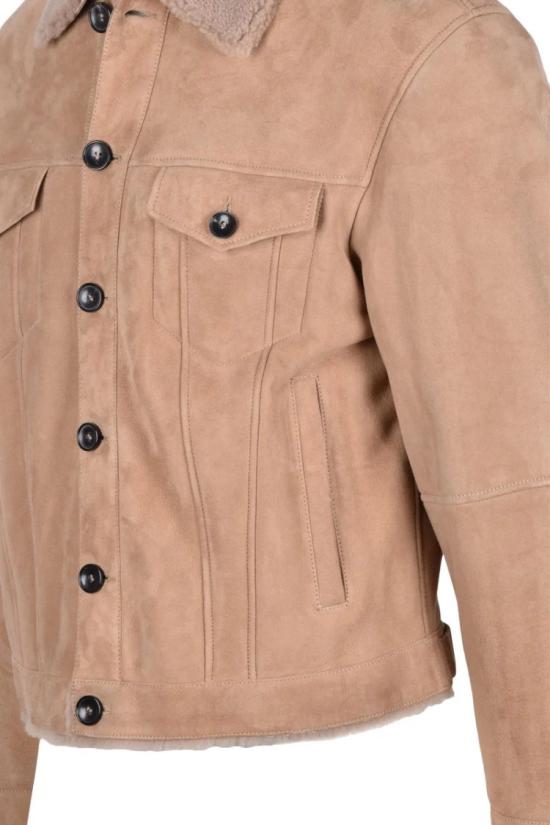  데사 자켓 스웨이드 재킷 - 핑크 - DESA