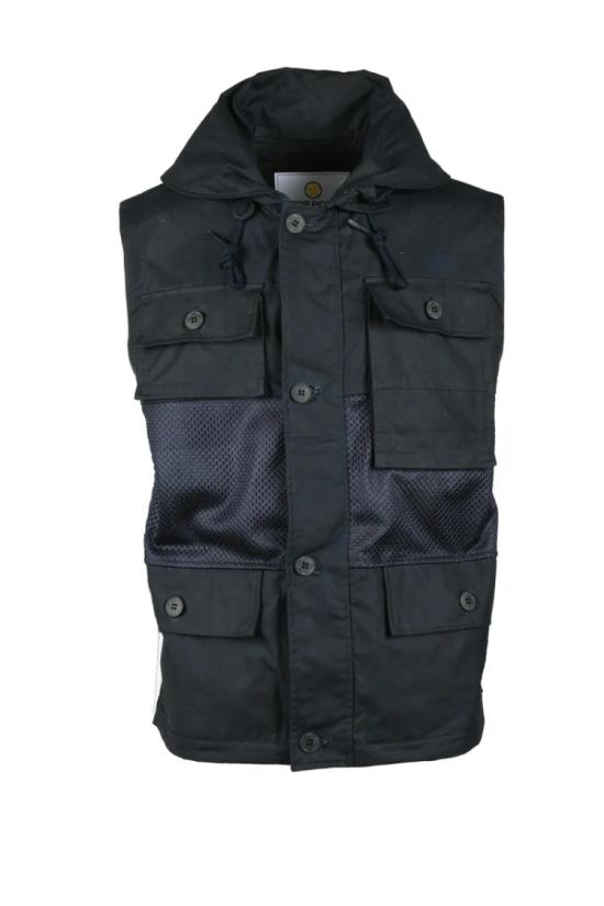  스타 포인트 자켓 블랙 질레 맨