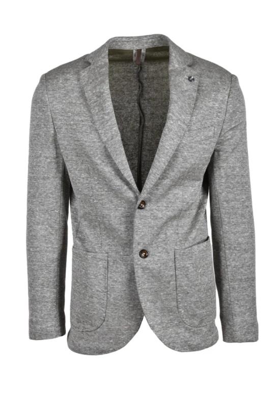  Laboratori Italiani 자켓 질감 있는 원단과 클래식한 라펠이 돋보이는 캐주얼 재킷