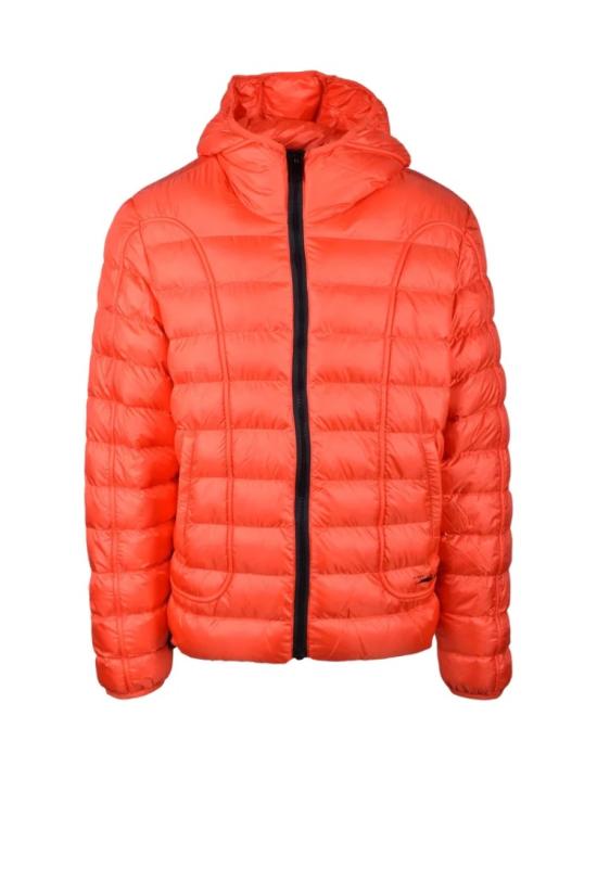  디젤 자켓 센토그램미 패딩 재킷 - 오렌지
