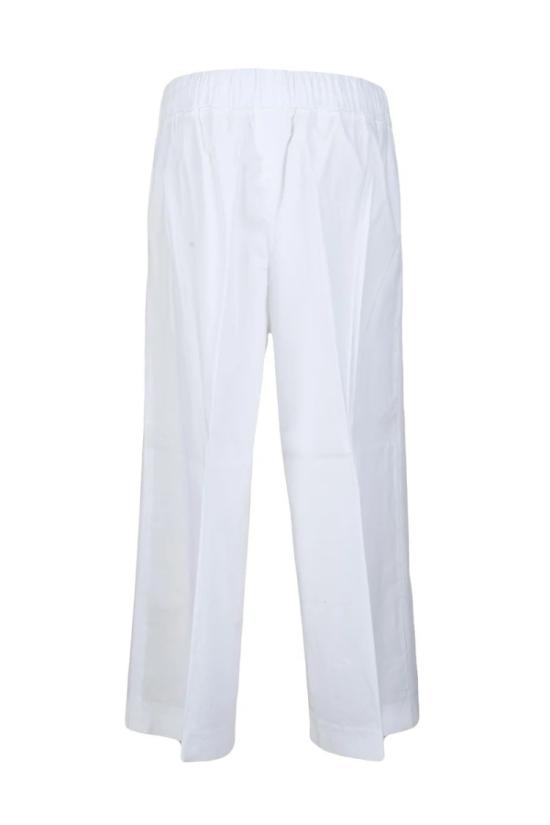  파비아나 필리피 스트레이트 팬츠 면바지 - 흰색 - FABIANA FILIPPI