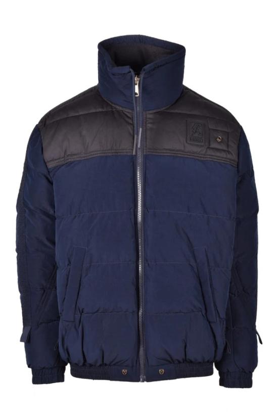  디젤 자켓 남성용 블루 다운 재킷