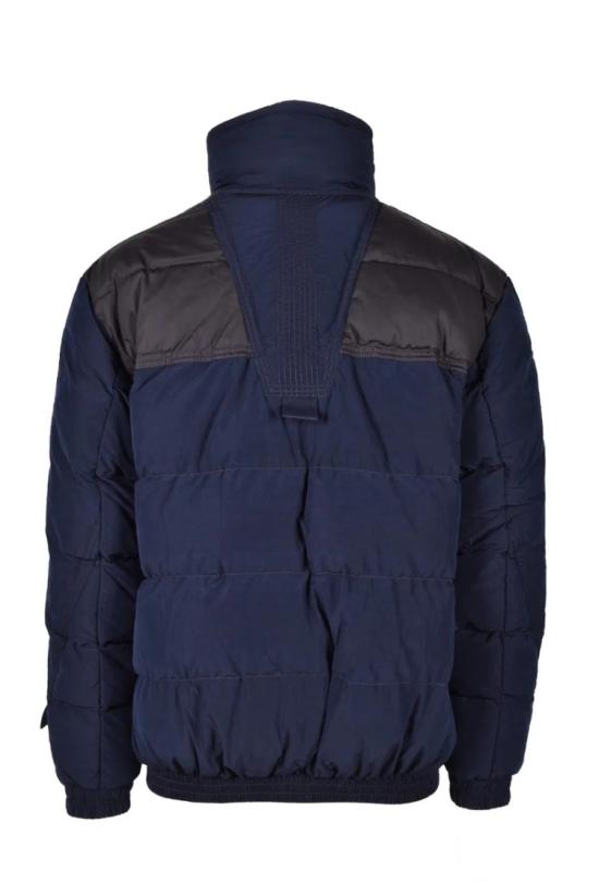  디젤 자켓 남성용 블루 다운 재킷 - DIESEL
