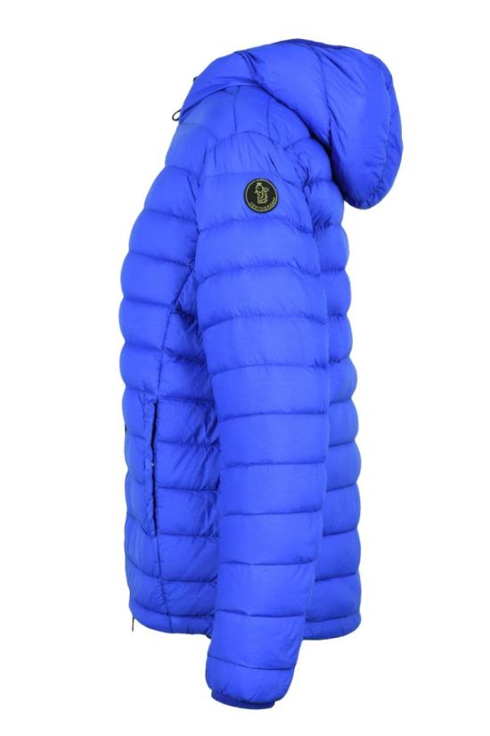  Centogrammi 자켓 지퍼 달린 다운 재킷 - 로얄 블루 - OTHER BRANDS
