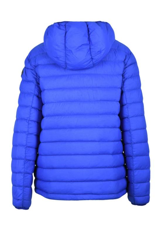  Centogrammi 자켓 지퍼 달린 다운 재킷 - 로얄 블루 - OTHER BRANDS