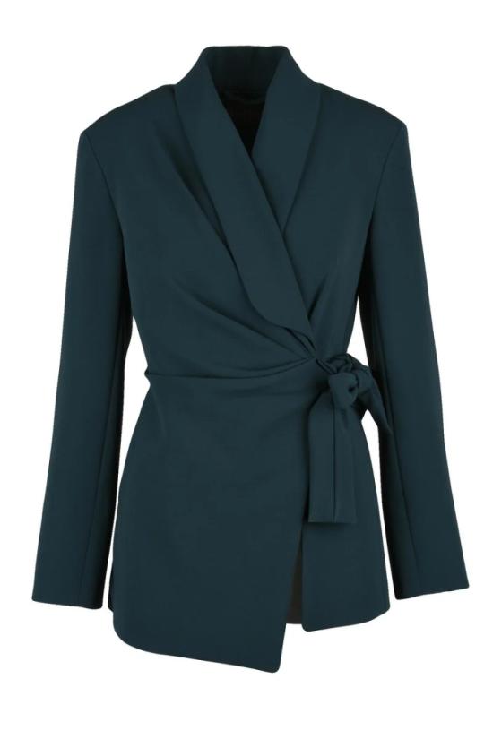 막스마라 자켓 콤마 소프트 블레이저 - 그린