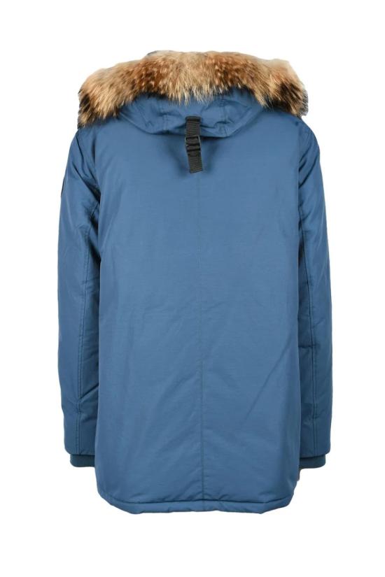  뮤지엄 자켓 면/나일론 파카 - 연한 파란색 - MUSEUM