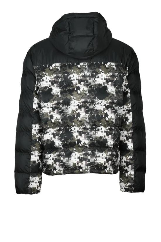  엠포리오 아르마니 자켓 지퍼다운 재킷 - 블랙 - EMPORIO ARMANI