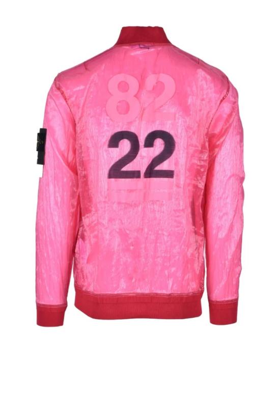  스톤 아일랜드 자켓 폴리아미드 혼방 소재 아우터 - 푸시아 - STONE ISLAND