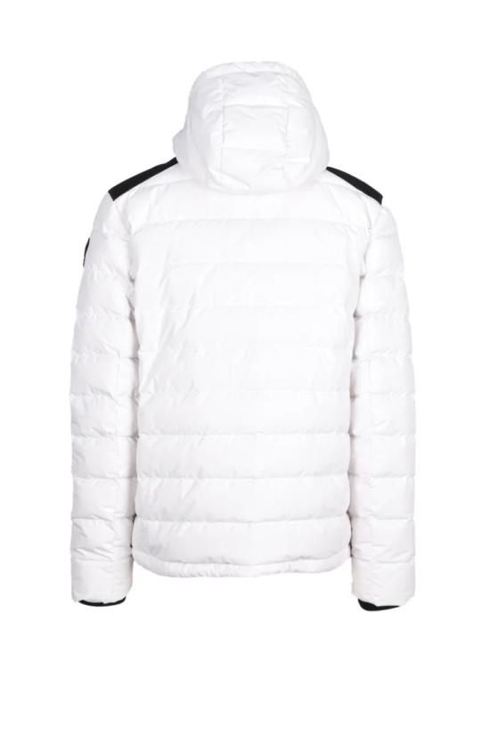  체세 자켓 폴리에스터 다운 집업 재킷 - 화이트 - CIESSE