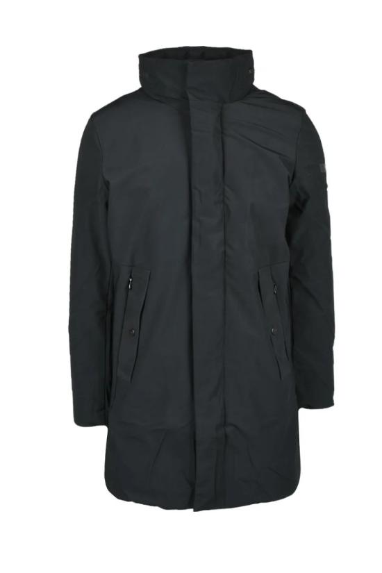  유에스 폴로 어쏘시에이션 자켓 남성용 블랙 패딩 재킷