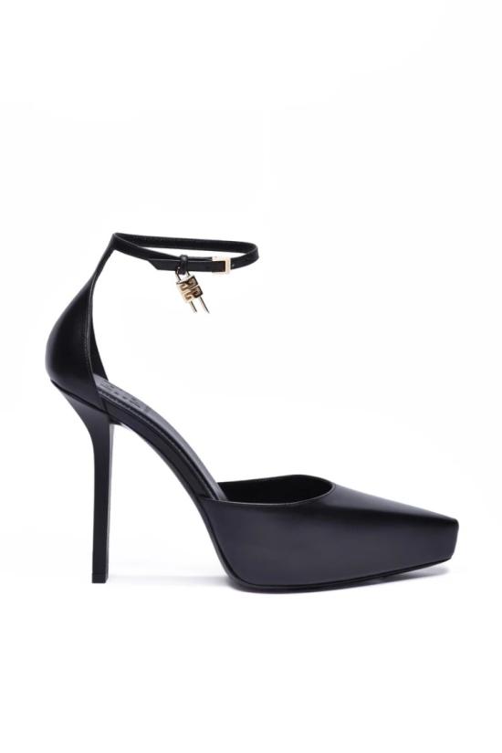  지방시 힐/펌프스 플랫폼 펌프스 가죽 12.5cm 굽 - 블랙