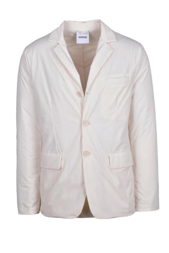 아스페시 자켓 버튼 재킷 - 화이트