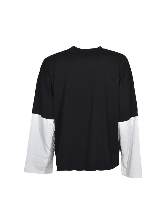 26SS 지씨디에스 긴팔 티셔츠 C1MBQC077J080 999 Black - GCDS