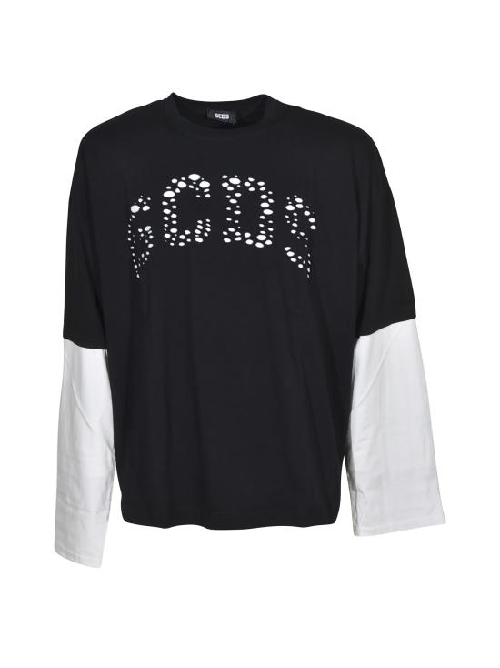 26SS 지씨디에스 긴팔 티셔츠 C1MBQC077J080 999 Black