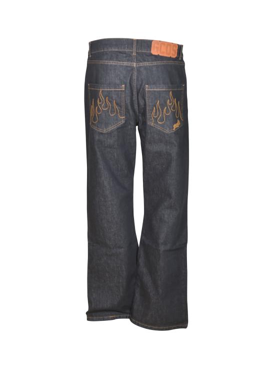 26SS 지씨디에스 스트레이트 팬츠 C1MBQI195D060 999 Black - GCDS