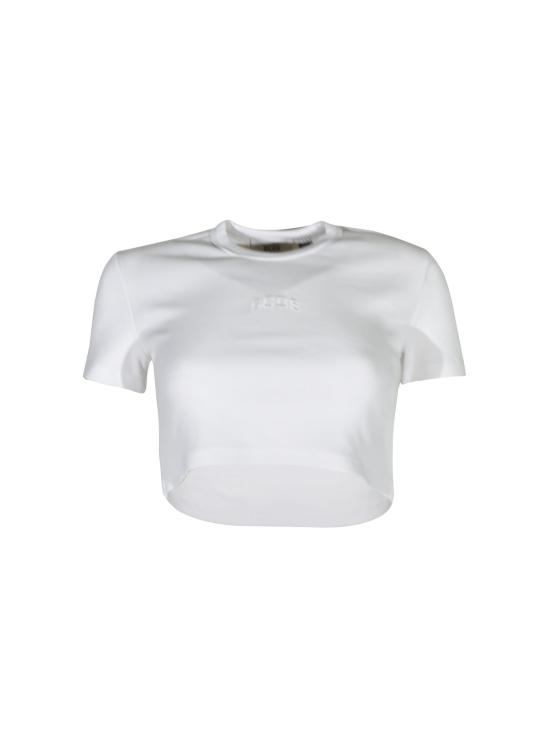 26SS 지씨디에스 반팔 티셔츠 C1WEQC052J103 100 Optic white