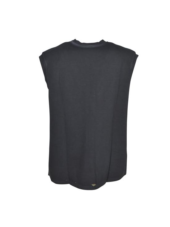 26SS 지씨디에스 민소매 티셔츠 C1MBQE131F034 999 Black - GCDS