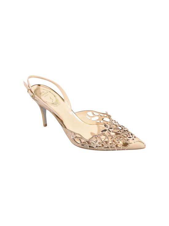 26SS 르네 카오빌라 힐/펌프스 C12800 080C001 V104 Beige - RENE CAOVILLA