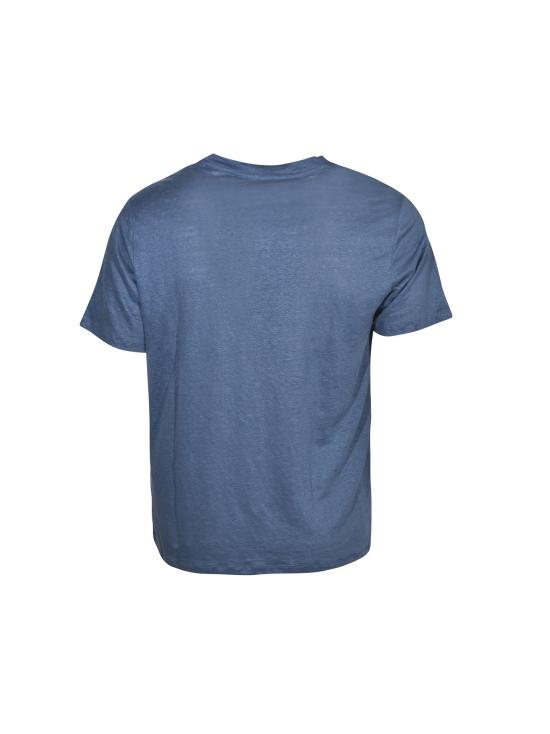 26SS 마제스틱필라쳐 반팔 티셔츠 S26M011 HTS321 1121 Blue - MAJESTIC FILATURES