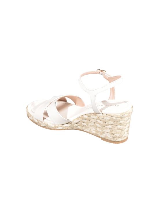 26SS 스튜어트 와이츠먼 샌들 DAYNA ESPADRILLE WDG CREAM White - STUART WEITZMAN