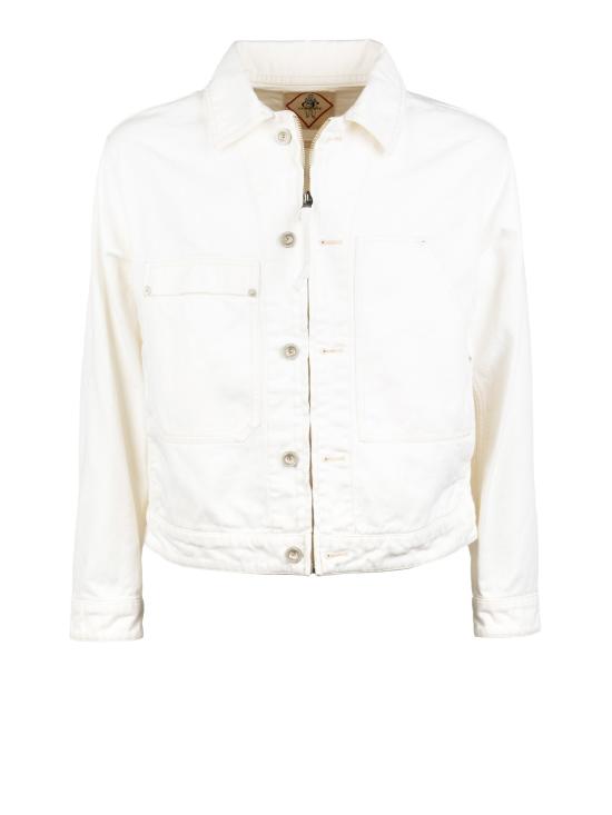 26SS 씨피 컴퍼니 데님 자켓 20CMOW284A 110625W 103 GAUZE WHITE DOM