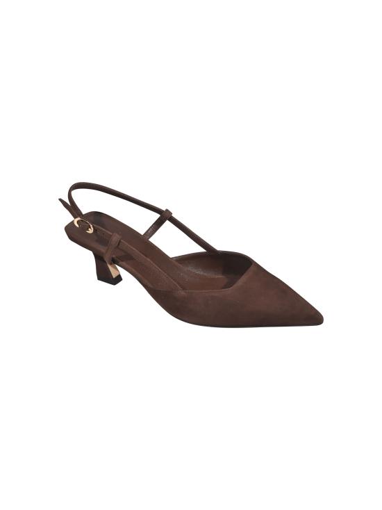 26SS 스튜어트 와이츠먼 힐/펌프스 VINNIE 50 SLINGBACK WALNUT Walnut - STUART WEITZMAN