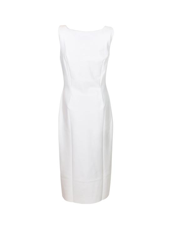 26SS 키아라보니 미디 원피스 ABCGILIA BS 070 White - CHIARA BONI