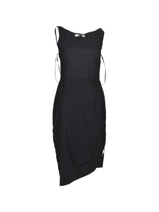 26SS 키아라보니 미디 원피스 ABCGILIASJE 37 Black - CHIARA BONI