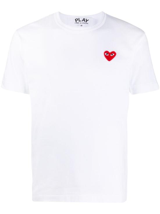 26SS 꼼데가르송 반팔 티셔츠 P1T108 WHITE