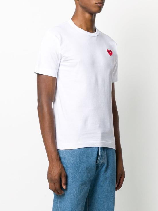 26SS 꼼데가르송 반팔 티셔츠 P1T108 WHITE - COMME DES GARCONS
