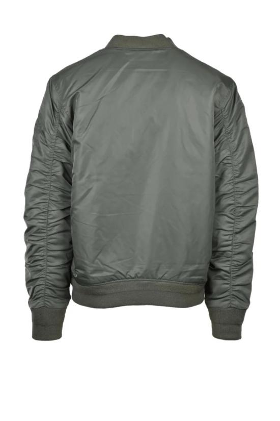  디젤 자켓 봄버 코트 - 녹색 - DIESEL