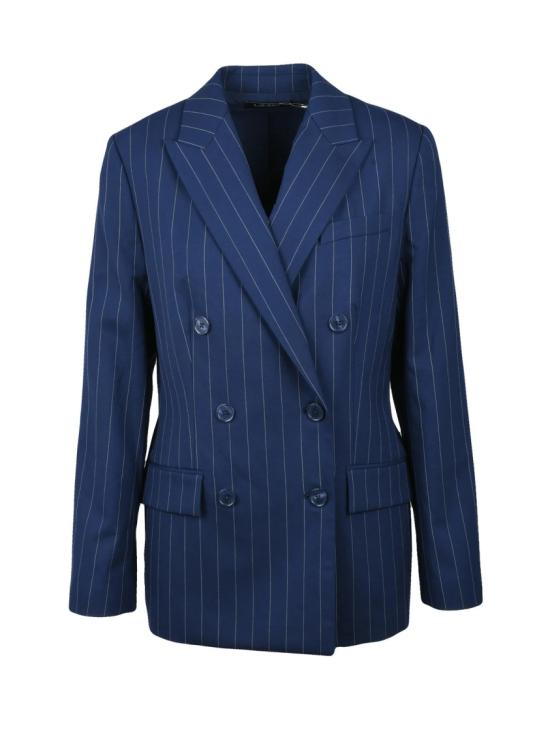 25SS 랄프 로렌 자켓 더블 브레스트 재킷 - 블루