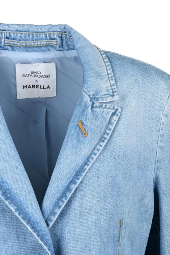 25SS Ratajkowski X Marella 자켓 데님 재킷 - 연한 파란색 - OTHER BRANDS