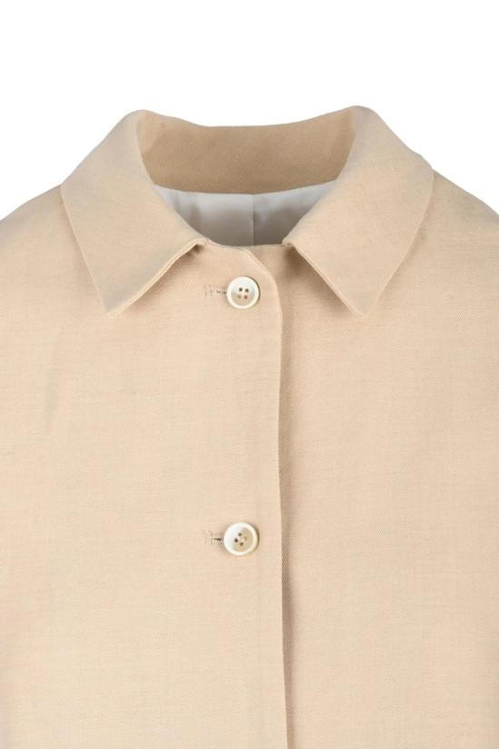 25SS 파비아나 필리피 자켓 베이지색 비스코스 린넨 소재 반팔 재킷 - FABIANA FILIPPI