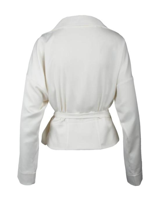 25SS 필로소피 자켓 새틴 로브 재킷 - 화이트 - PHILOSOPHY