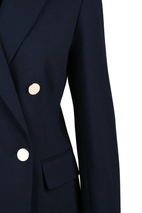 25SS 막스마라 자켓 레리치 더블 브레스트 재킷 - 네이비 블루 - MAX MARA