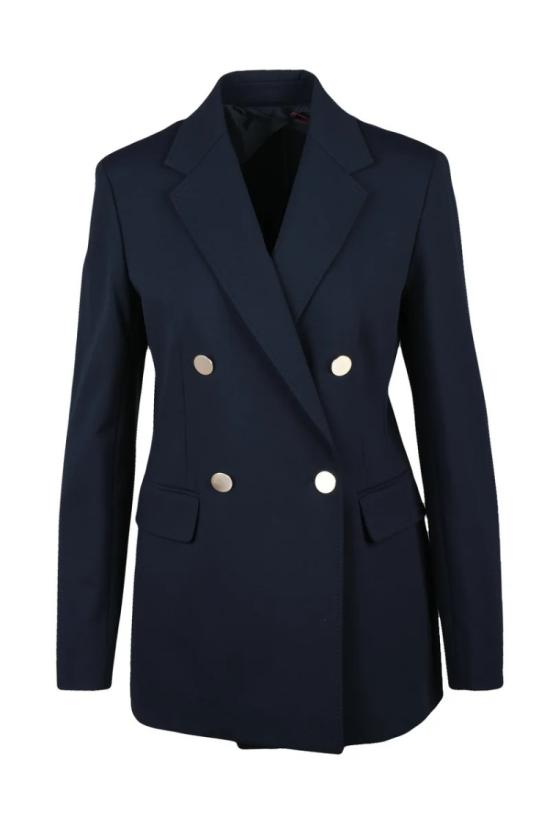 25SS 막스마라 자켓 레리치 더블 브레스트 재킷 - 네이비 블루