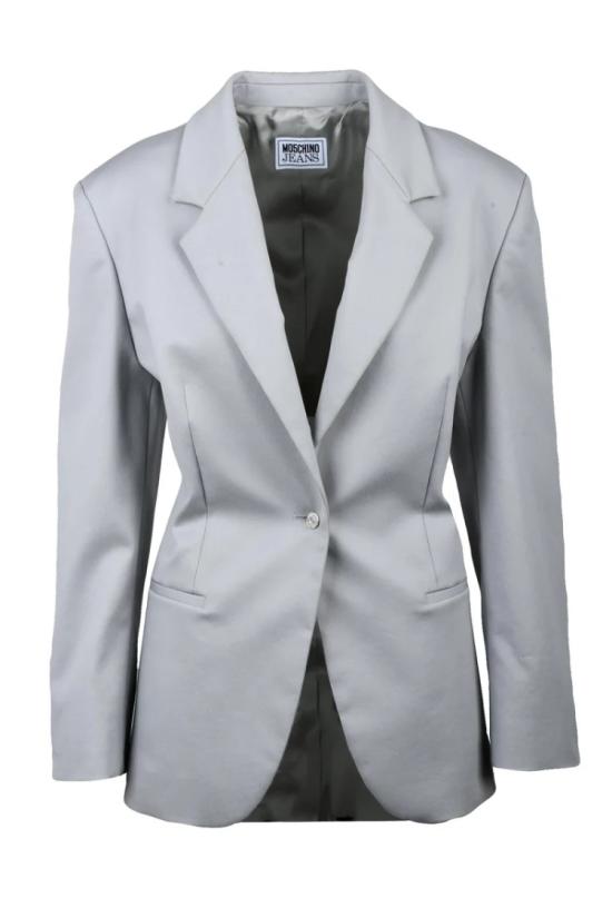 25SS 모스키노 자켓 슬림핏 재킷 (버튼형) - 회색