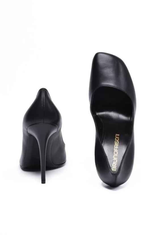  브루노 프리소니 힐/펌프스 비대칭 앞코 펌프스 - 블랙 - BRUNO FRISONI