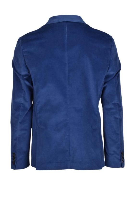  오피치나 36 자켓 벨벳 재킷 - 블루 - OFFICINA 36