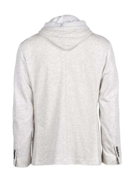  일레븐티 자켓 스웨트셔츠 재킷 버튼 - 라이트 그레이 - ELEVENTY