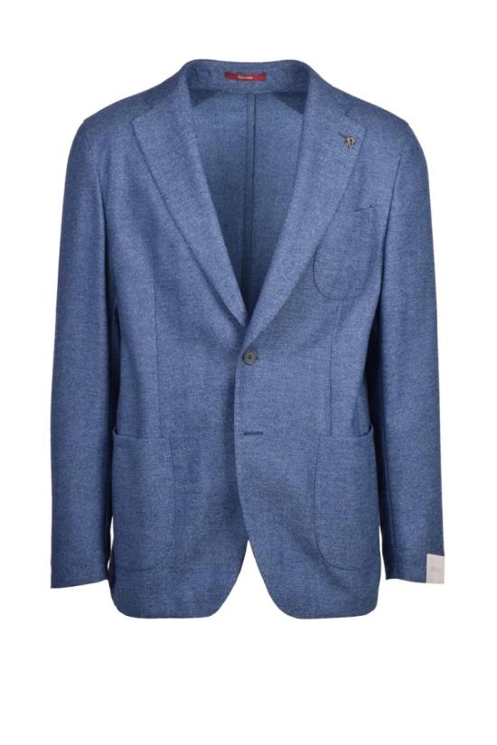  Lebole 자켓 맞춤형 재킷 - 블루