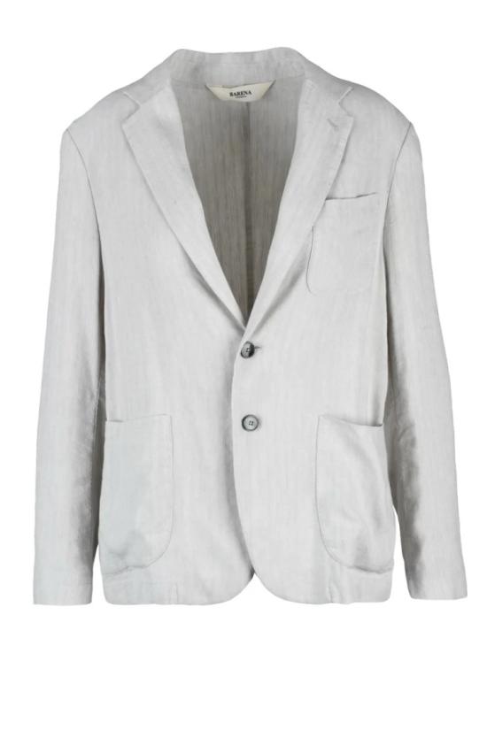 25SS 바레나 자켓 재킷 (비스코스 린넨 소재) - 라이트 그레이