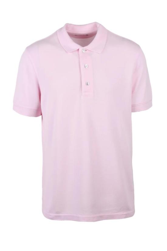 25SS 톰포드 폴로 티셔츠 폴로 셔츠 - 핑크