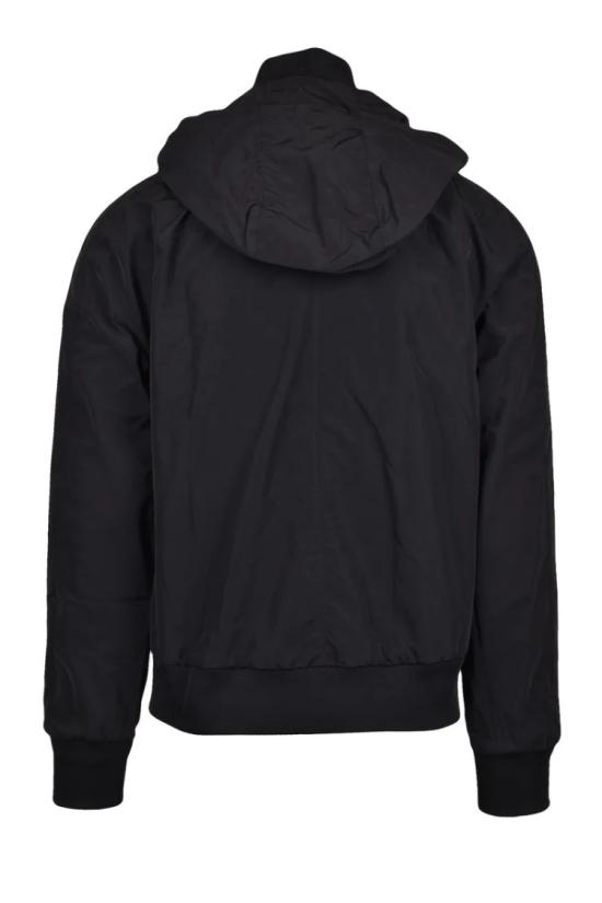  팜앤젤스 자켓 모노그램 나일론 코트 - 블랙 - PALM ANGELS