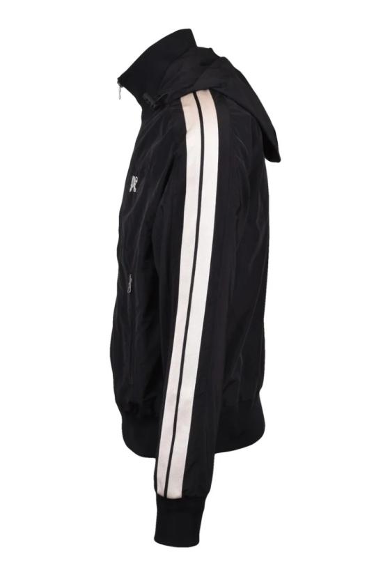  팜앤젤스 자켓 모노그램 나일론 코트 - 블랙 - PALM ANGELS