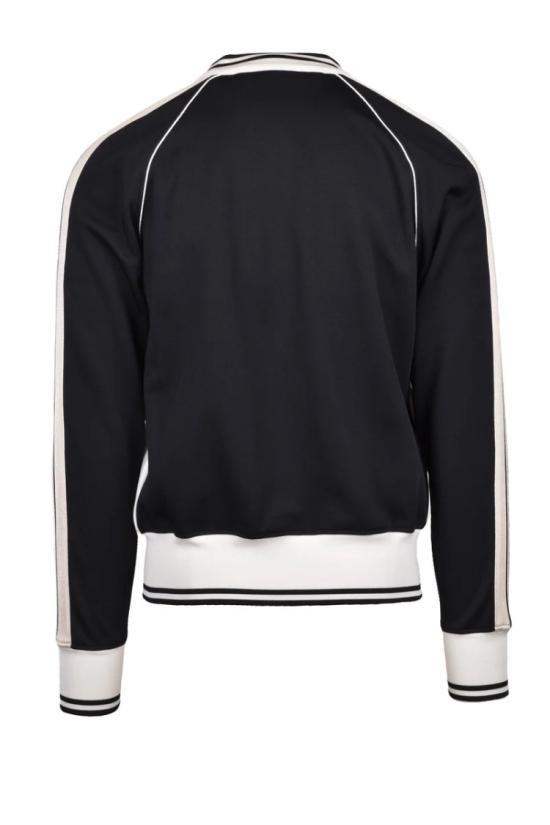  팜앤젤스 자켓 트랙 재킷 - 블랙/화이트 - PALM ANGELS